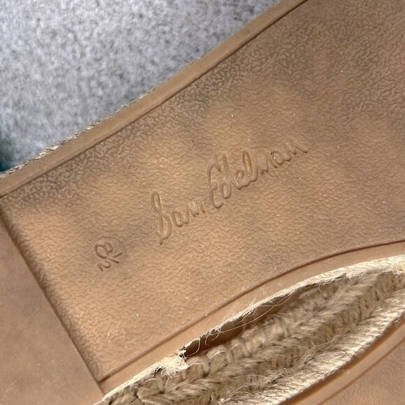 Sam Edelman Cherlene Leather Platform Shoes Size 8.5 - Picture 8 of 9